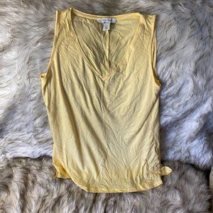 White House Black Market Cute Yellow tank (*NWOT)